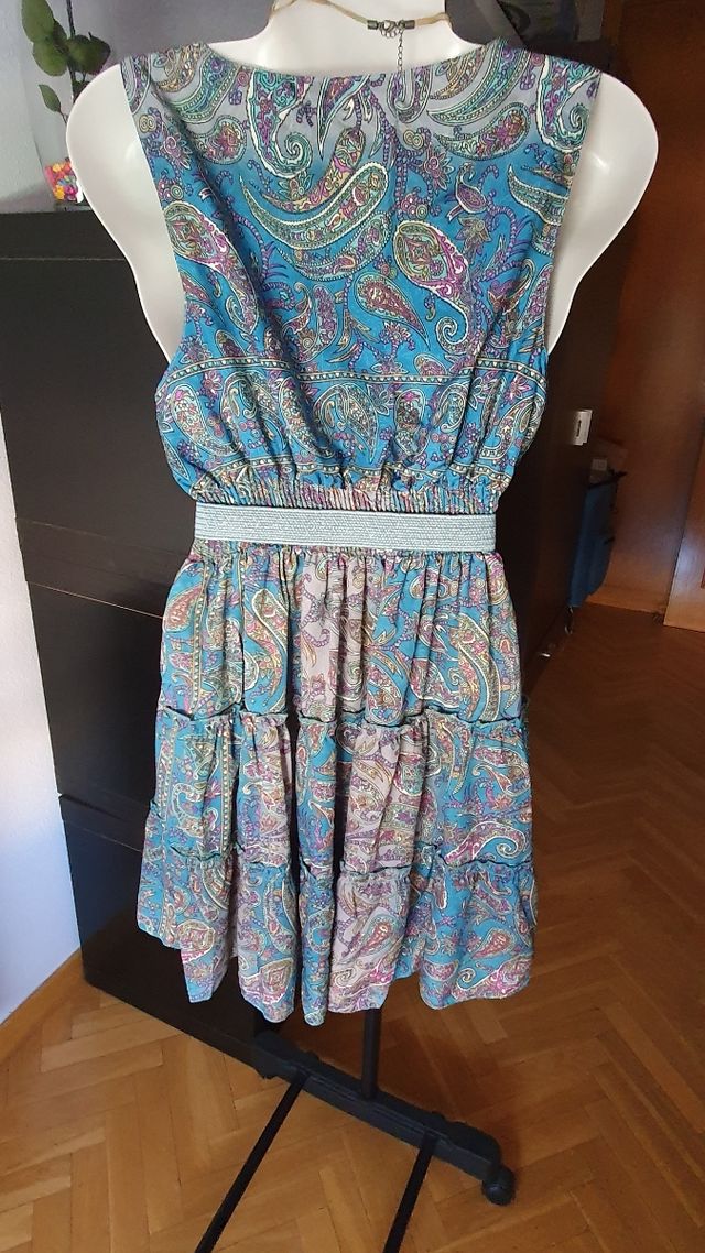 Vestido de seda