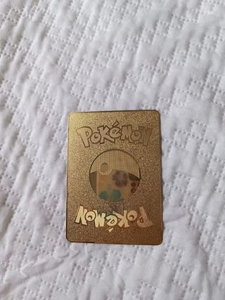 Carta Pokemon Metálica