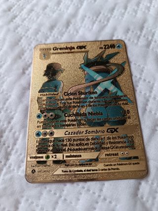 Carta Pokemon Metálica