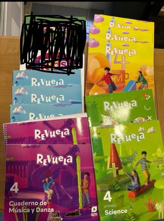 Lote libros 4º primaria