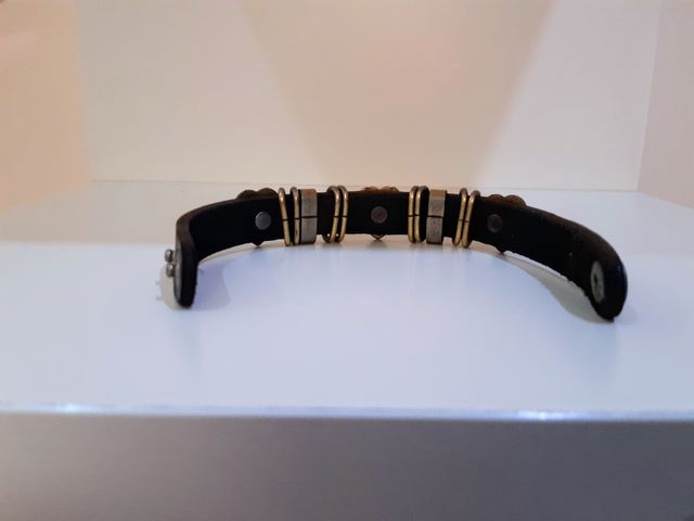 Bracciale donna vintage in pelle