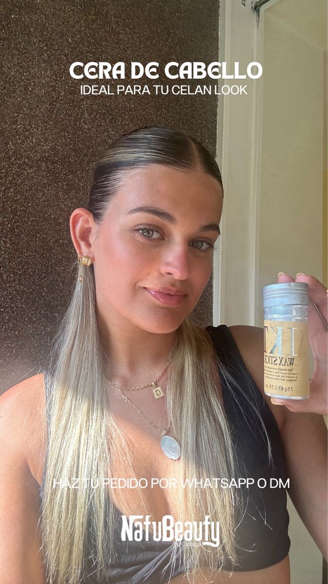 Barra de cera/ pomada para cabello wax stick