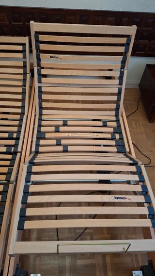 Dos camas articuladas PIKOLIN y sus colchones