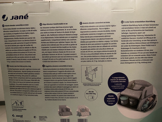 Trona de viaje Avant con almacenaje Jané