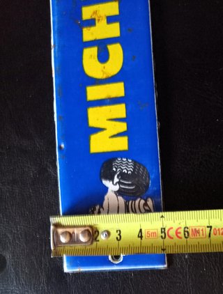 CARTEL ESMALTADO MICHELIN
