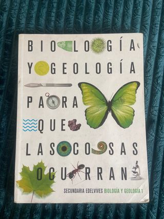 Libro de Biología y Geología 1 eso