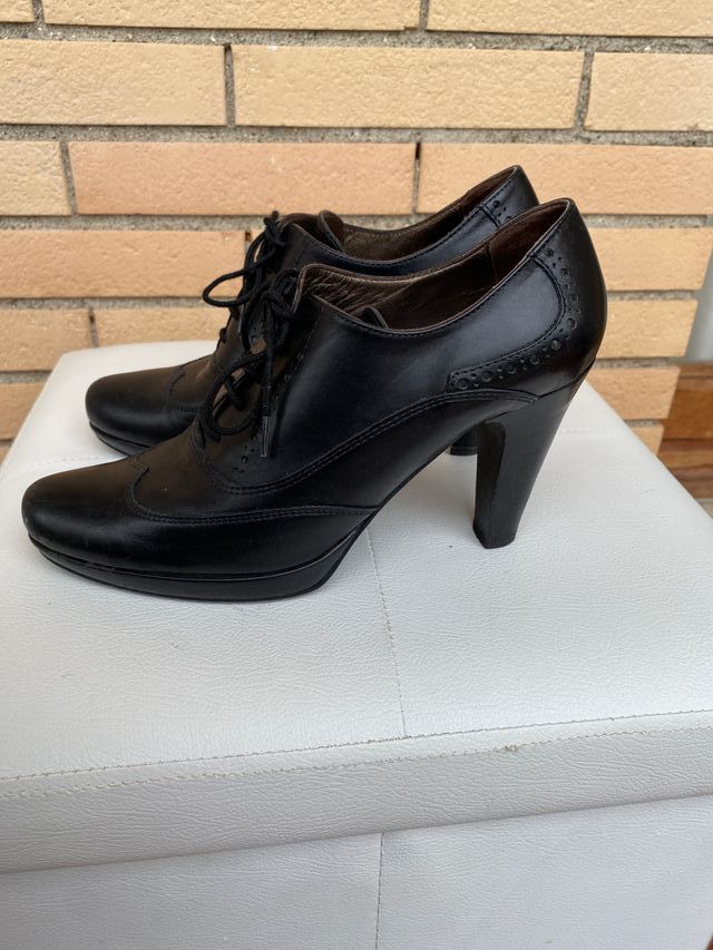 Nero giardini francesine tacchi neri 36 decolletè