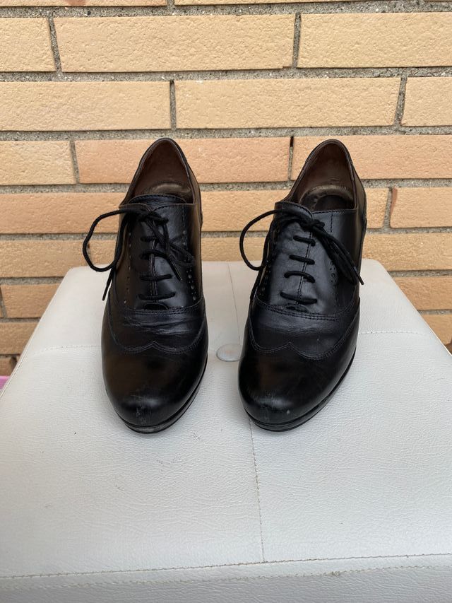 Nero giardini francesine tacchi neri 36 decolletè