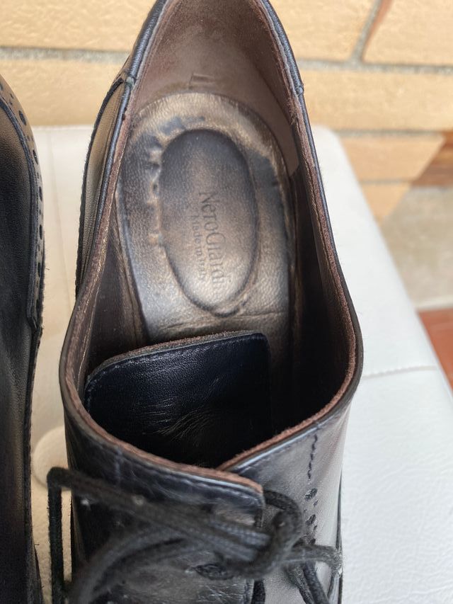 Nero giardini francesine tacchi neri 36 decolletè