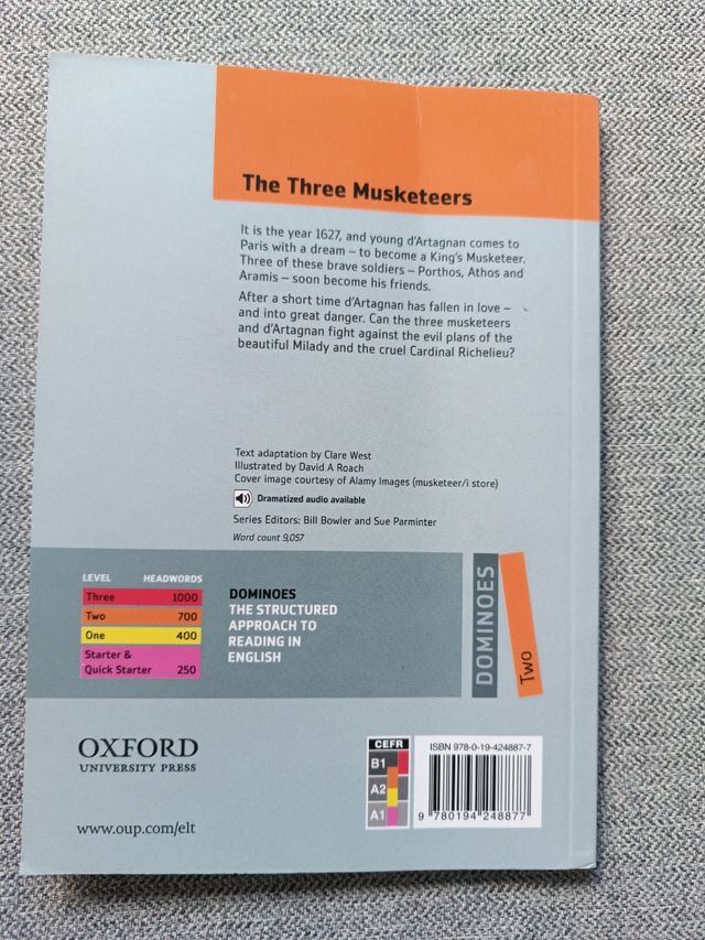 Libro The three musketeers