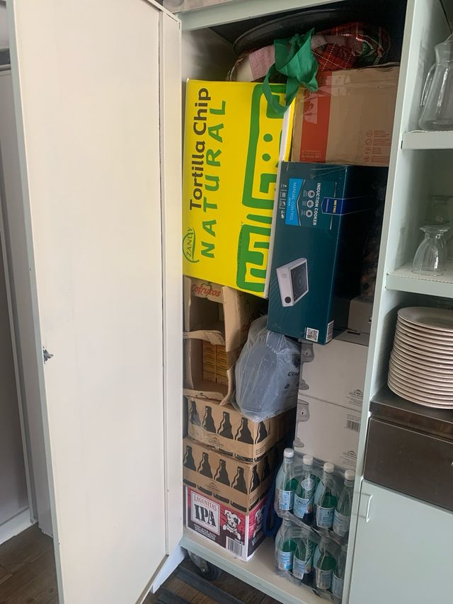 Armario acero restaurante exterior/interior