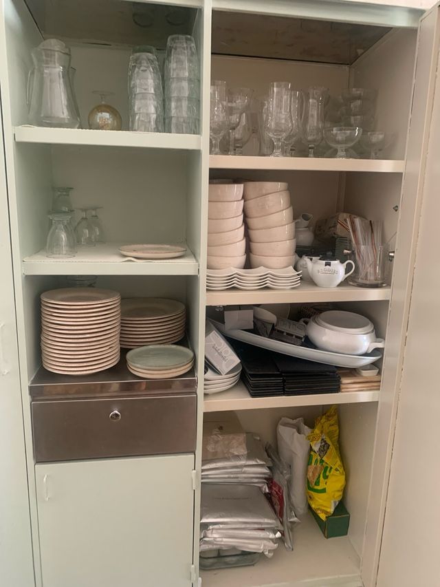 Armario acero restaurante exterior/interior