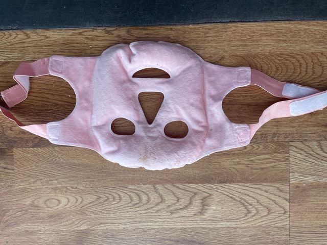 Mascara facial efecto calor y frio 