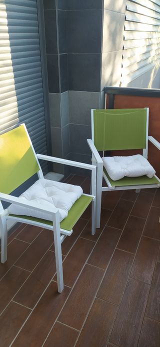 Sillas terraza exterior