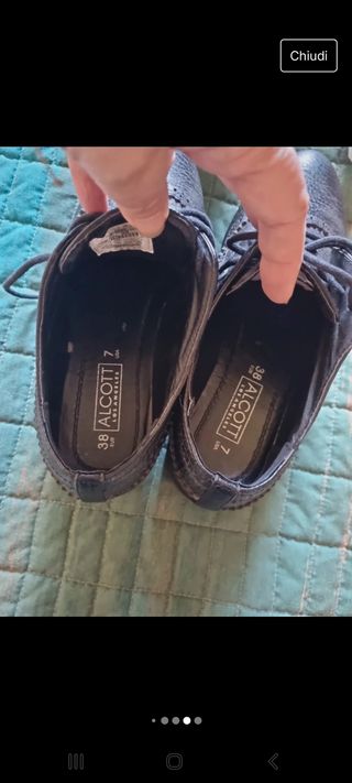 Scarpe derby donna tg 38