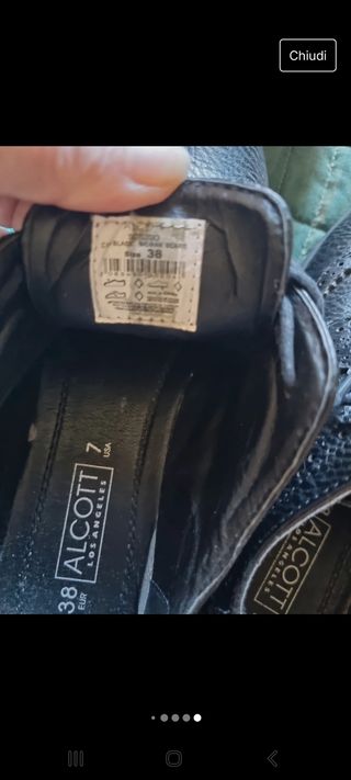 Scarpe derby donna tg 38