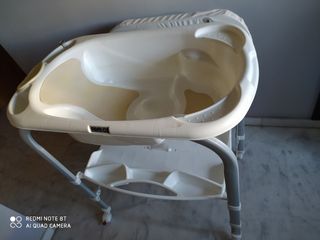Bañera y cambiador bebé