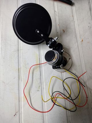 Indicatori di direzione bar end moto cafe racer