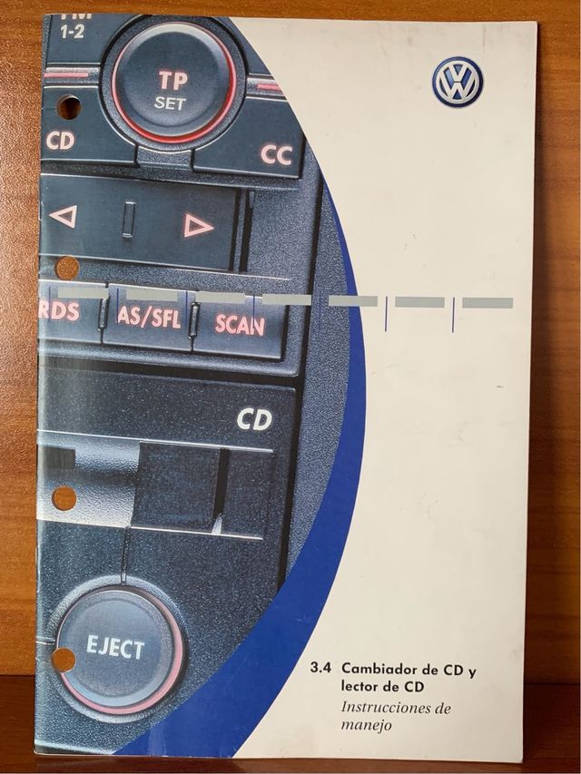 Equipo Radio Gamma VW Golf 4 + Cargador CD