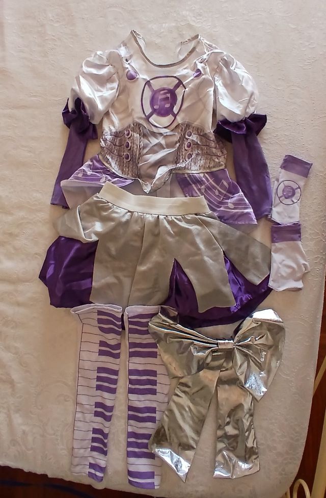 Bambola Emily Costume Di Carnevale Miracle Tunes Idol Warrior