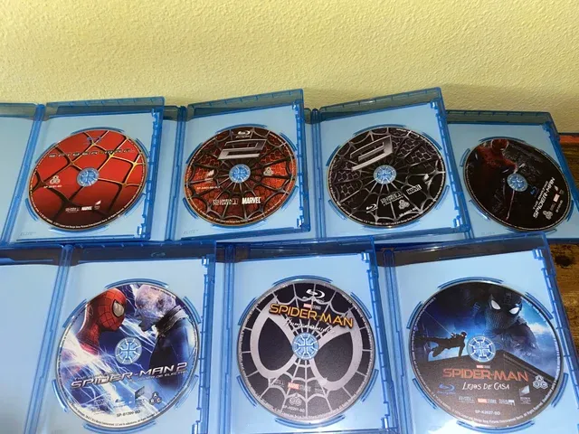 SPIDERMAN 6 + 1 PELICULAS BLURAY *** 6 PRECINTADAS