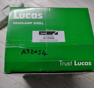 Calotta faro anteriore Lucas moto cafe racer nuova