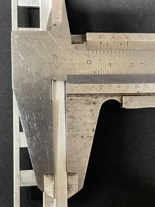 PIASTRA STECCHE in allumino  anotizzato e satinate