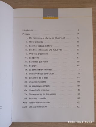 Libro de lectura Oliver Twist