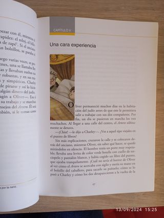 Libro de lectura Oliver Twist