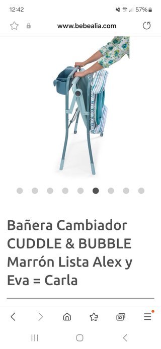 Bañera cambiador Chicco