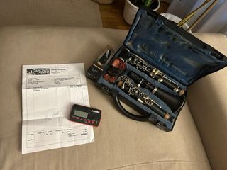 Clarinete B 12 mas accesorios boquilla B40 y mas
