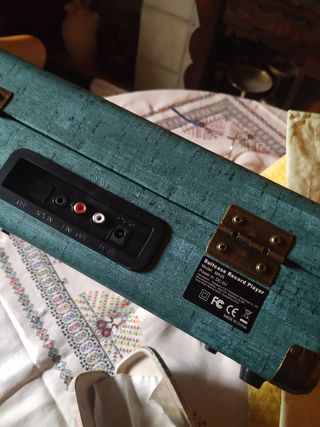 Tocadiscos de maleta