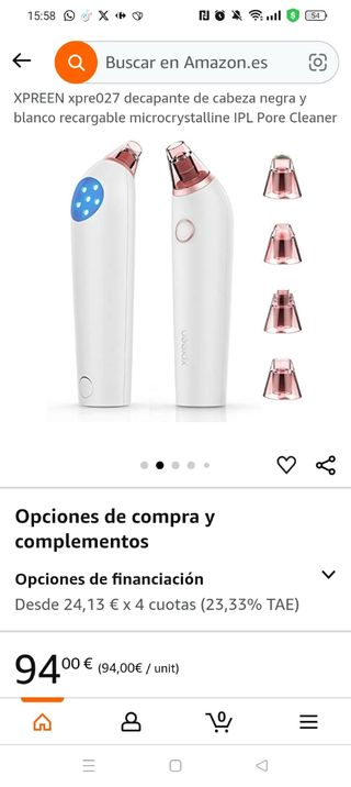 Maquina para limpieza y rejuvenecer