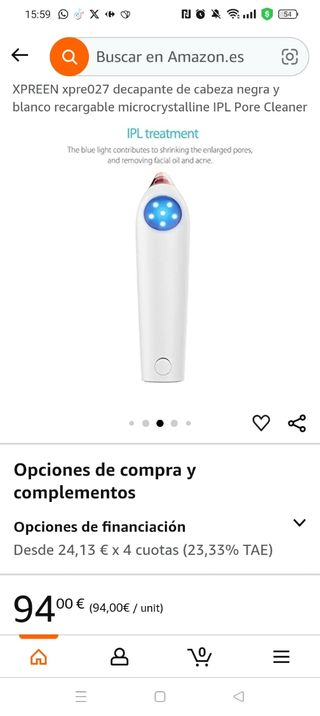 Maquina para limpieza y rejuvenecer