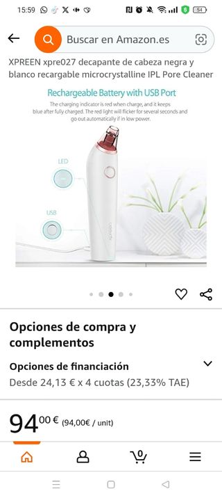 Maquina para limpieza y rejuvenecer