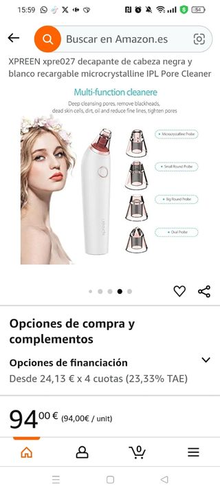 Maquina para limpieza y rejuvenecer