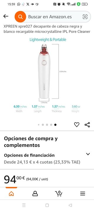 Maquina para limpieza y rejuvenecer