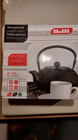 Tetera hierro fundido