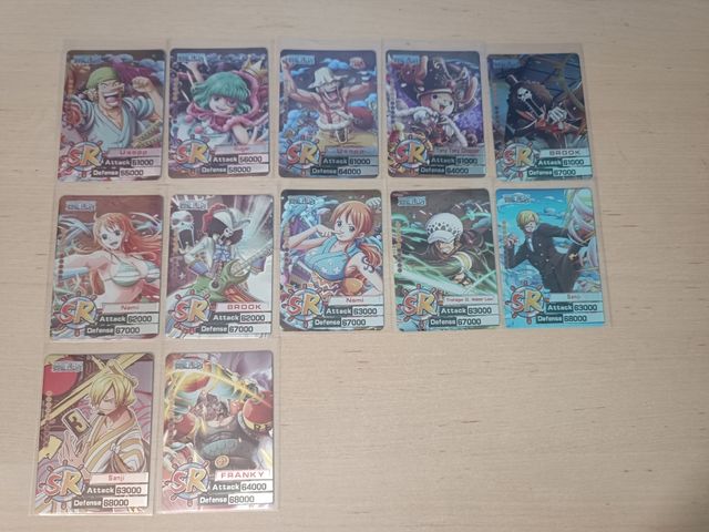 Lote 89 Cartas de One Piece