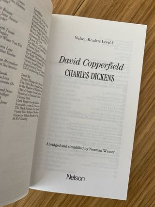 David Copperfield (English. Level 3). C.Dickens