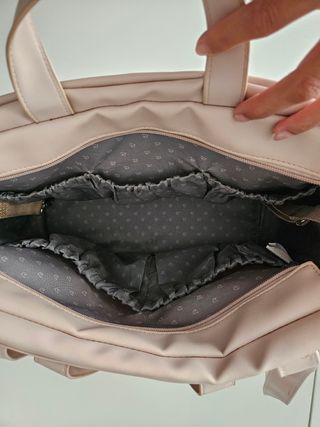 Bolso carro pasito a pasito rosa nude