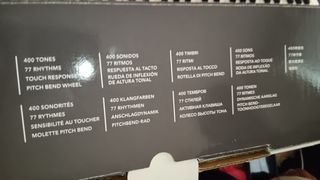 Piano o teclado. Nuevo