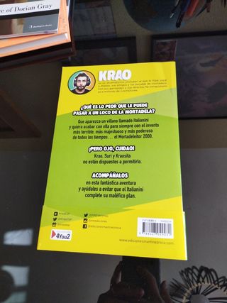 Libro Krao, el desafío de la mortadela