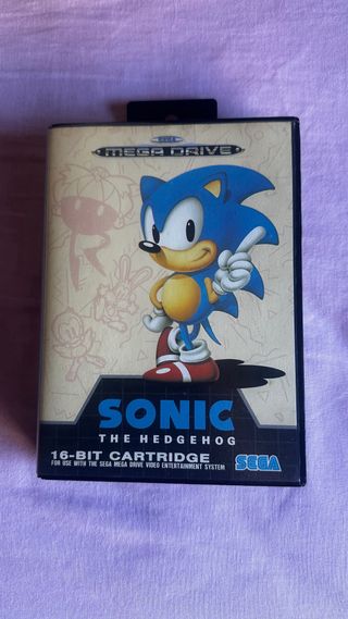 SONIC THE HEDGEHOG MEGA DRIVE DE SEGA