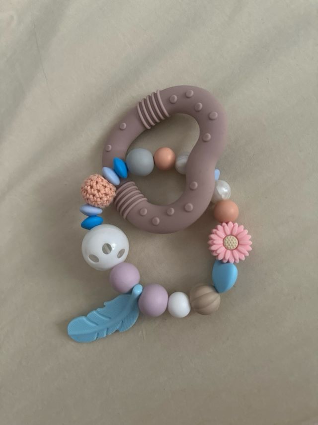 ~Chupetero personalizado~sonajero/mordedor~Llavero