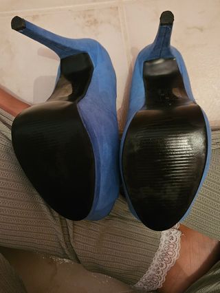 Scarpe con plateau aperte