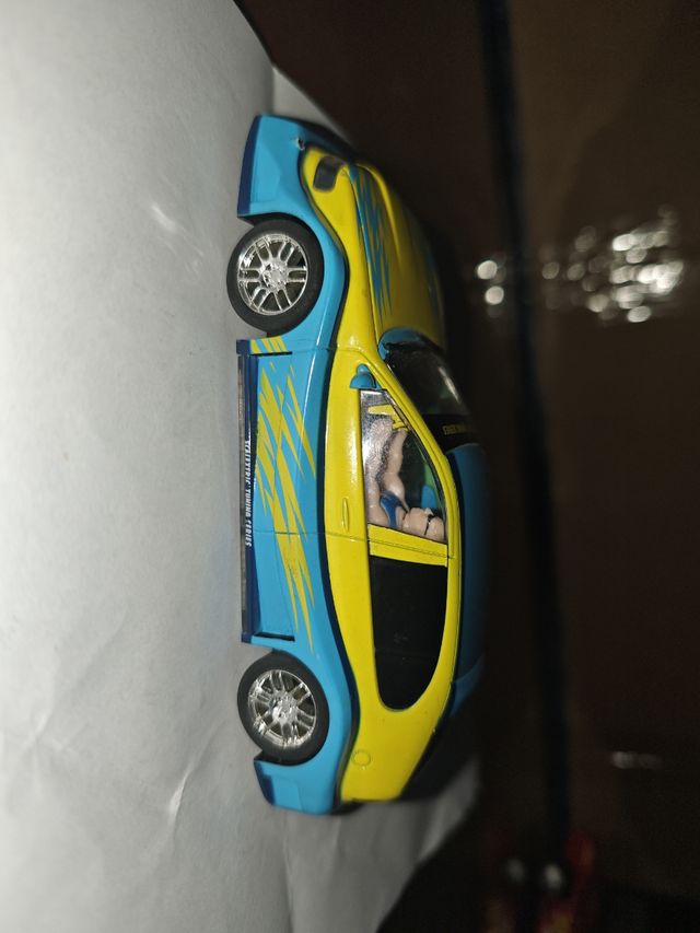 Coche Scalextric... Seat León Tuning.