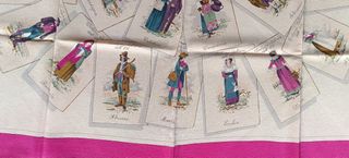 Foulard vintage 100% pura seta Mantero 
