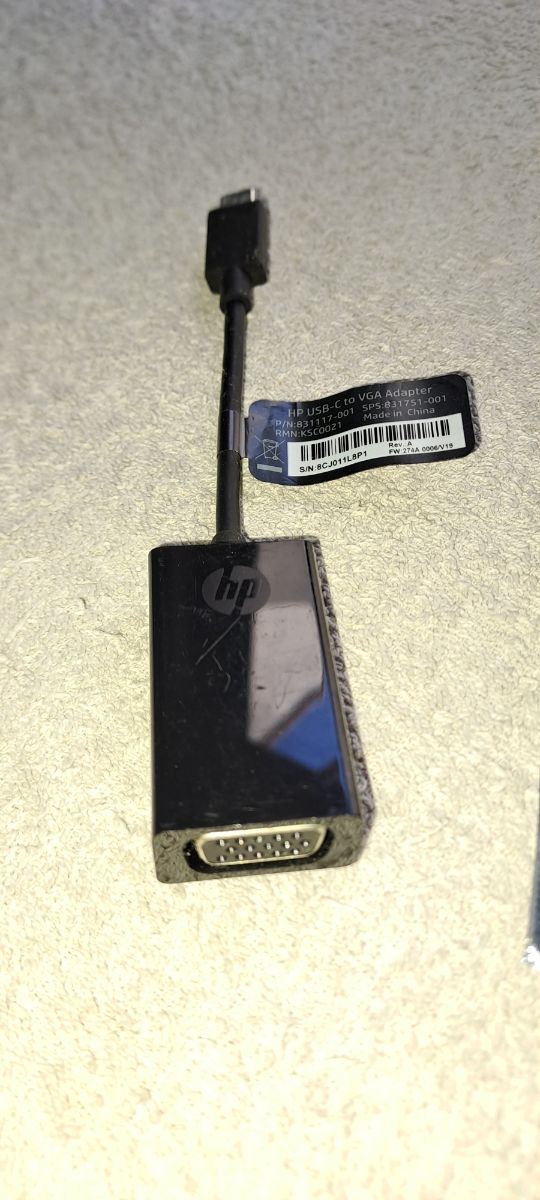 Adaptador USB-C a VGA