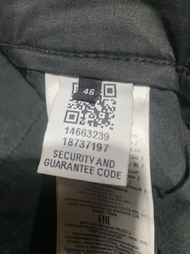 Pantaloni uomo liu jo